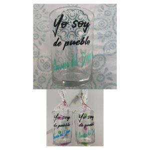 Vaso de sidra personalizado